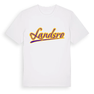 Landsro baseball t-shirt – ekologisk bomull t-shirt från Pinshirt