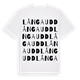 Långa udd ordlek t-shirt