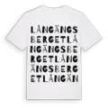 Långängsberget ordlek t-shirt