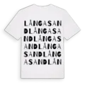 Långasand ordlek t-shirt