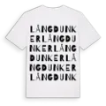 Långdunker ordlek t-shirt