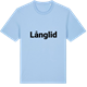 Blue Soul t-shirt med Långlid fetstil t-shirt