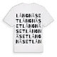 Långnäset ordlek t-shirt