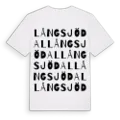 Långsjödal ordlek t-shirt