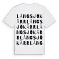 Långsjökärr ordlek t-shirt