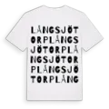 Långsjötorp ordlek t-shirt