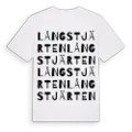 Långstjärten ordlek t-shirt