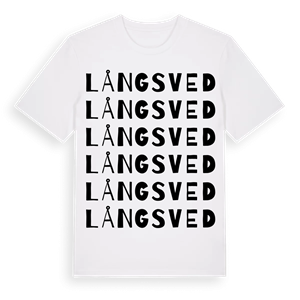 Långsved ordlek t-shirt – ekologisk bomull t-shirt från Pinshirt