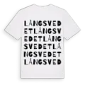 Långsvedet ordlek t-shirt