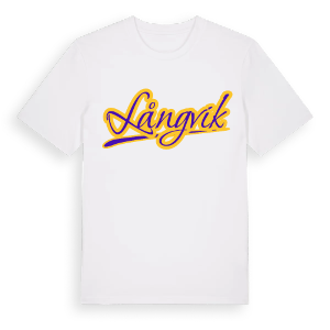 Långvik baseball t-shirt – ekologisk bomull t-shirt från Pinshirt