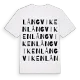 Långviken ordlek t-shirt