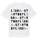 Länna-Stavtorp ordlek t-shirt