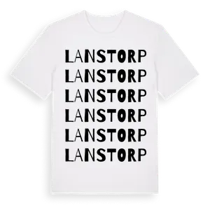 Lanstorp ordlek t-shirt – ekologisk bomull t-shirt från Pinshirt