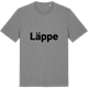 Mid Heather Gray t-shirt med Läppe fetstil t-shirt