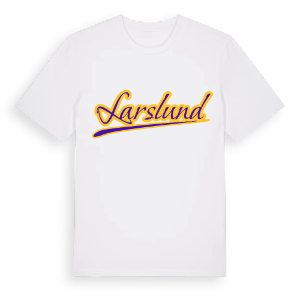 Larslund baseball t-shirt – ekologisk bomull t-shirt från Pinshirt