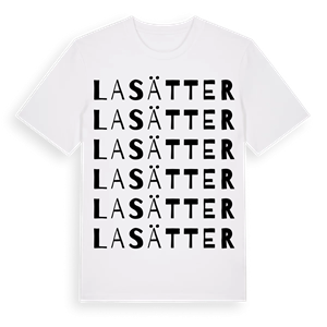 Lasätter ordlek t-shirt – ekologisk bomull t-shirt från Pinshirt