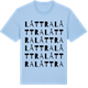 Blue Soul t-shirt med Låttra ordlek t-shirt