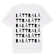Låttra ordlek t-shirt