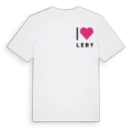 Jag älskar Leby t-shirt litet tryck