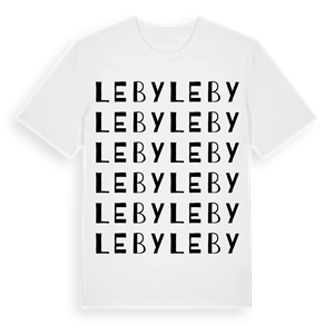 Leby ordlek t-shirt – ekologisk bomull t-shirt från Pinshirt