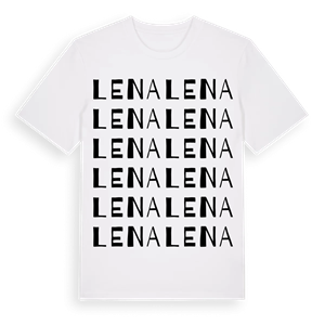 Lena ordlek t-shirt – ekologisk bomull t-shirt från Pinshirt