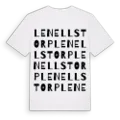 Lenellstorp ordlek t-shirt