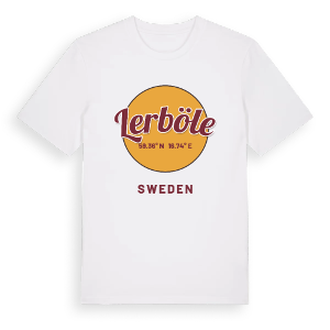 Lerböle cirkel t-shirt – ekologisk bomull t-shirt från Pinshirt