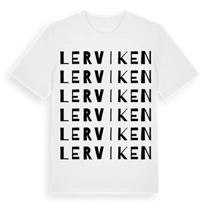 Lerviken ordlek t-shirt – ekologisk bomull t-shirt från Pinshirt