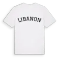 Libanon böjd t-shirt