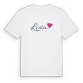 Lida hjärta t-shirt
