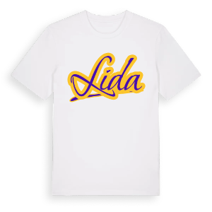 Lida baseball t-shirt – ekologisk bomull t-shirt från Pinshirt