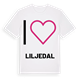 Jag älskar Liljedal t-shirt stort tryck