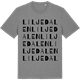 Mid Heather Gray t-shirt med Liljedalen ordlek t-shirt