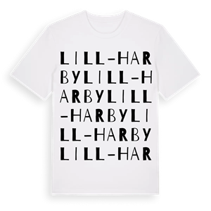 Lill-Harby ordlek t-shirt – ekologisk bomull t-shirt från Pinshirt