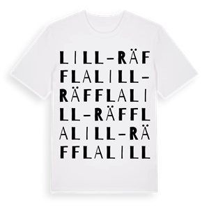 Lill-Räffla ordlek t-shirt – ekologisk bomull t-shirt från Pinshirt