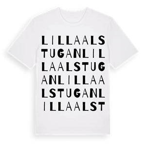 Lilla Alstugan ordlek t-shirt – ekologisk bomull t-shirt från Pinshirt