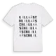 Lilla Åsen ordlek t-shirt