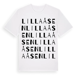 Lilla Åsen ordlek t-shirt – ekologisk bomull t-shirt från Pinshirt