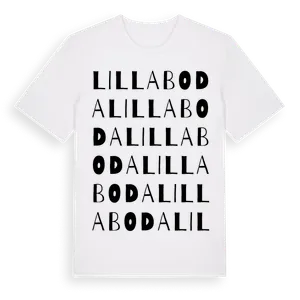 Lilla Boda ordlek t-shirt – ekologisk bomull t-shirt från Pinshirt