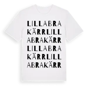 Lilla Brakärr ordlek t-shirt – ekologisk bomull t-shirt från Pinshirt