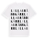 Lilla Brännkärr ordlek t-shirt
