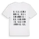 Lilla Brunna ordlek t-shirt