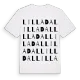 Lilla Dal ordlek t-shirt