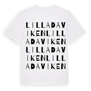 Lilla Daviken ordlek t-shirt – ekologisk bomull t-shirt från Pinshirt