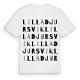 Lilla Djursvik ordlek t-shirt