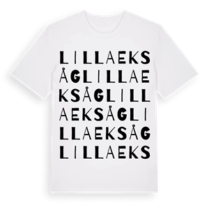 Lilla Eksåg ordlek t-shirt – ekologisk bomull t-shirt från Pinshirt