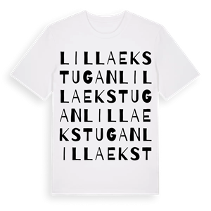 Lilla Ekstugan ordlek t-shirt – ekologisk bomull t-shirt från Pinshirt