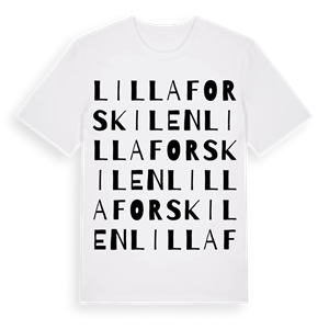 Lilla Forskilen ordlek t-shirt – ekologisk bomull t-shirt från Pinshirt