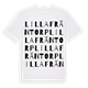 Lilla Fräntorp ordlek t-shirt
