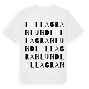 Lilla Granlund ordlek t-shirt – ekologisk bomull t-shirt från Pinshirt